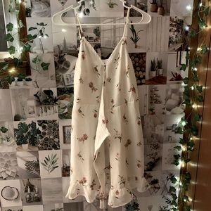 nwt floral wrap dress !!